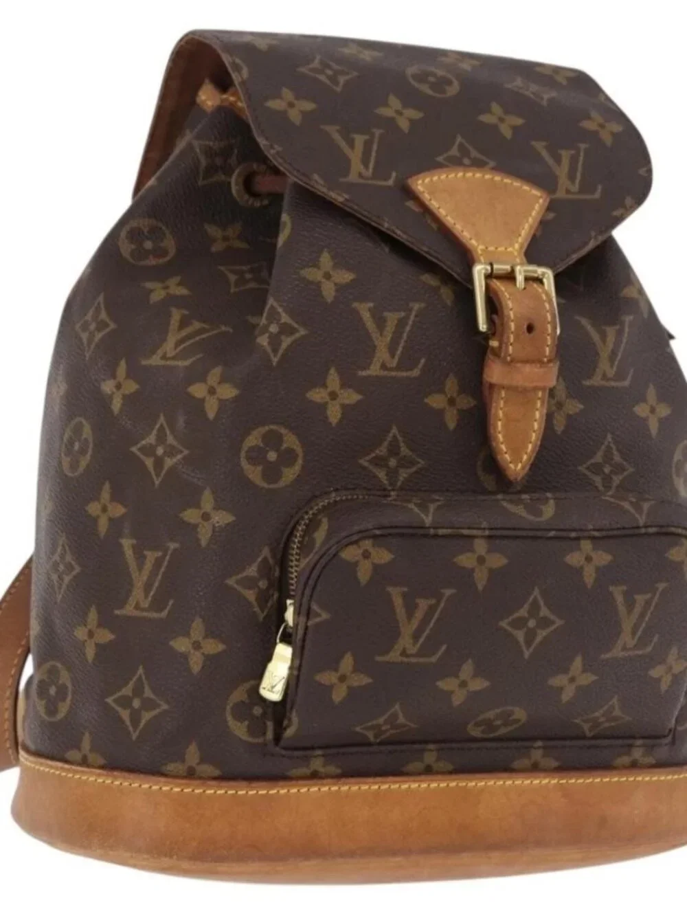 LOUIS VUITTON Monogram Montsouris MM Backpack M51136 LV Auth 186246A